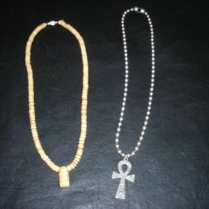 Necklace mens Lot of 2